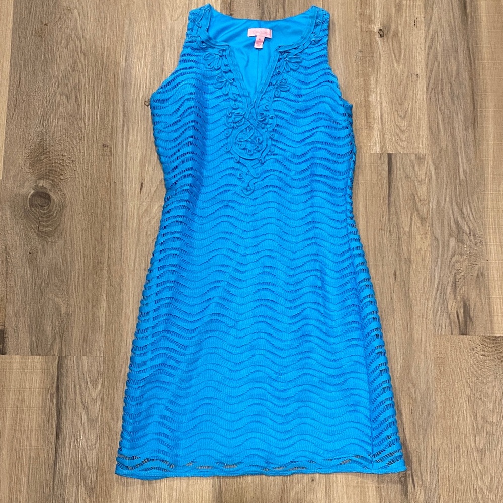 Lilly Pulitzer Vibrant Blue dress